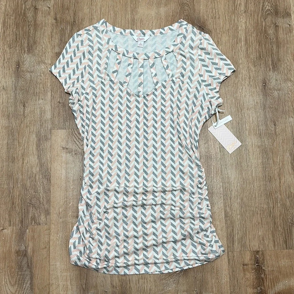 CANDIES | Caged Sweetheart Cut Out Top - Picture 2 of 4